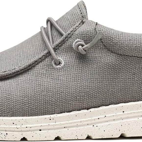 Women's Canvas Slip-on Loafers Casual Shoes Summer Comfortable Lightweight - Picture 2 of 6